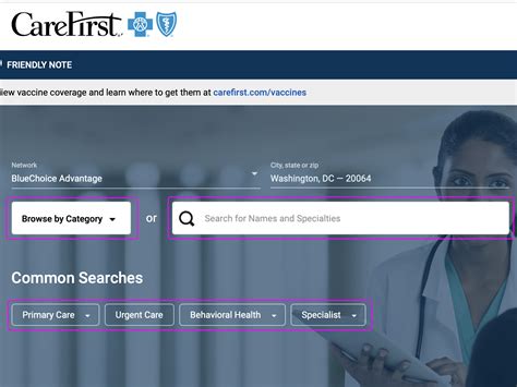Carefirst find a provider - Find a Doctor or Health Care Facility. Use our directory to see if your doctors are part of our network. You can search for a medical, dental or vision provider by last name or type of provider and within a specified distance. Through this search tool, you can also search for health care facilities, including hospitals, urgent care and labs.